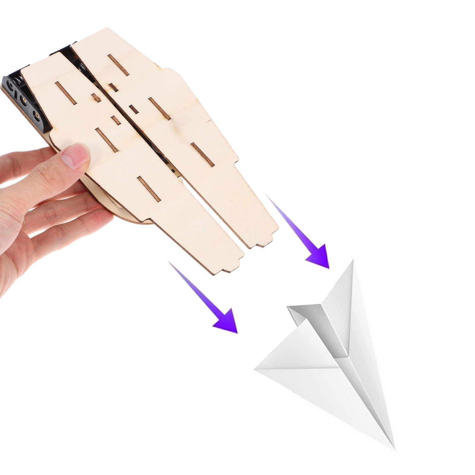 Science Kit - 1Set Aircraft Carrier Launcher DIY Educational