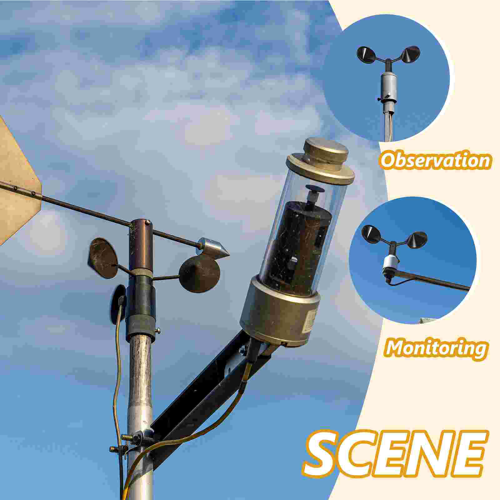 Anemometer Wind Cup Speed Meas – обзор и цена Anemometer Wind Speed