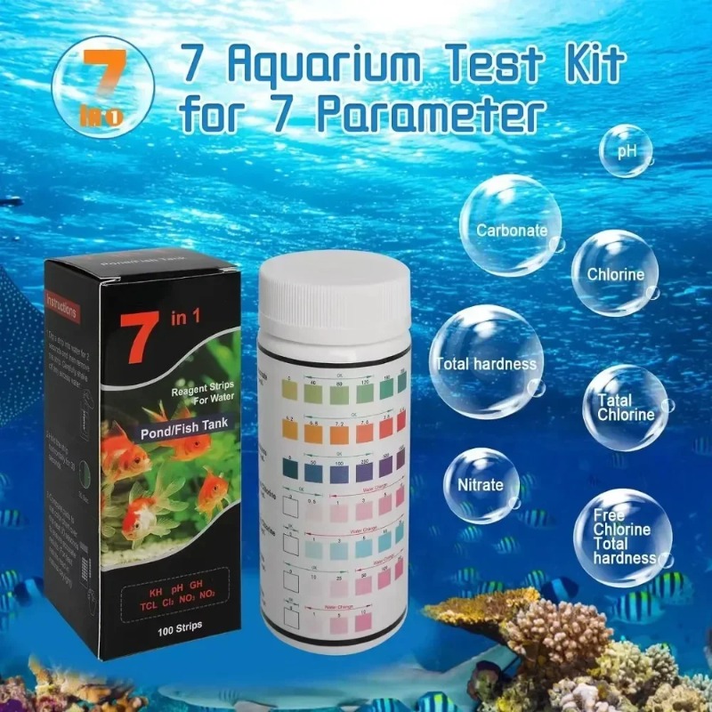 Aquarium Test Strip  Freshwate – обзор и цена Water Testing Kit