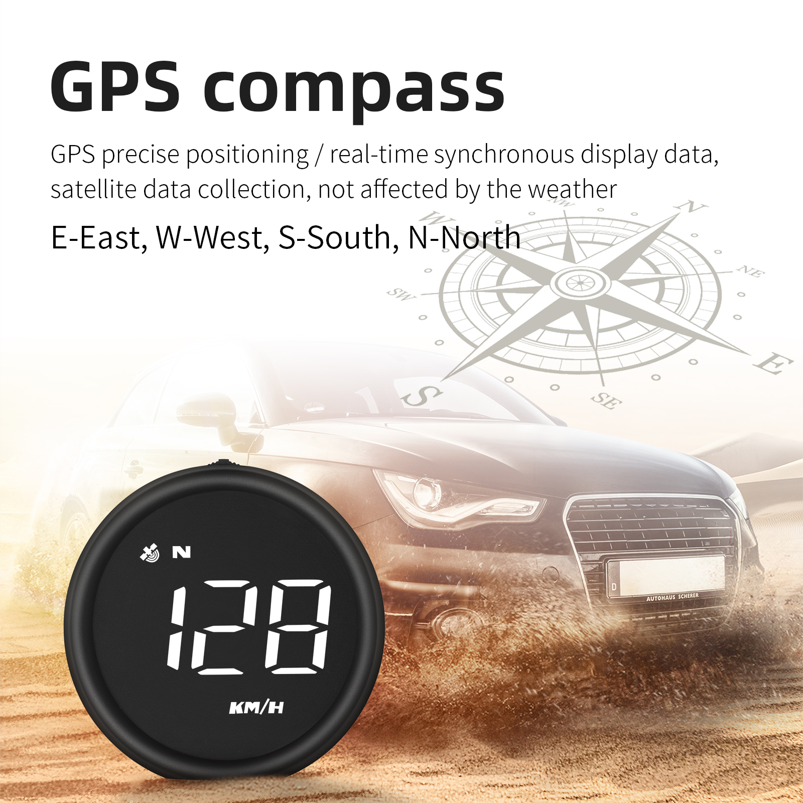 G1 GPS HUD & B1 OBD2 On-board  – обзор и цена Anemometer Wind Speed