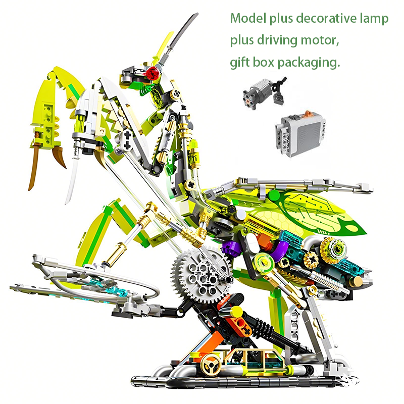 DIY Mantis building blocks sem – обзор и цена Science Diy Model