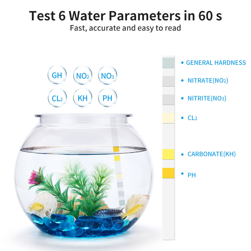 6-In-1 Water Quality Test Stri – обзор и цена Water Testing Kit