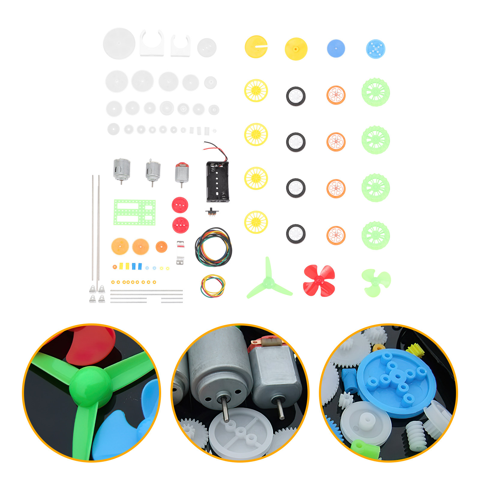 112Pcs Electric Motor Gears Ki – обзор и цена Science Kit