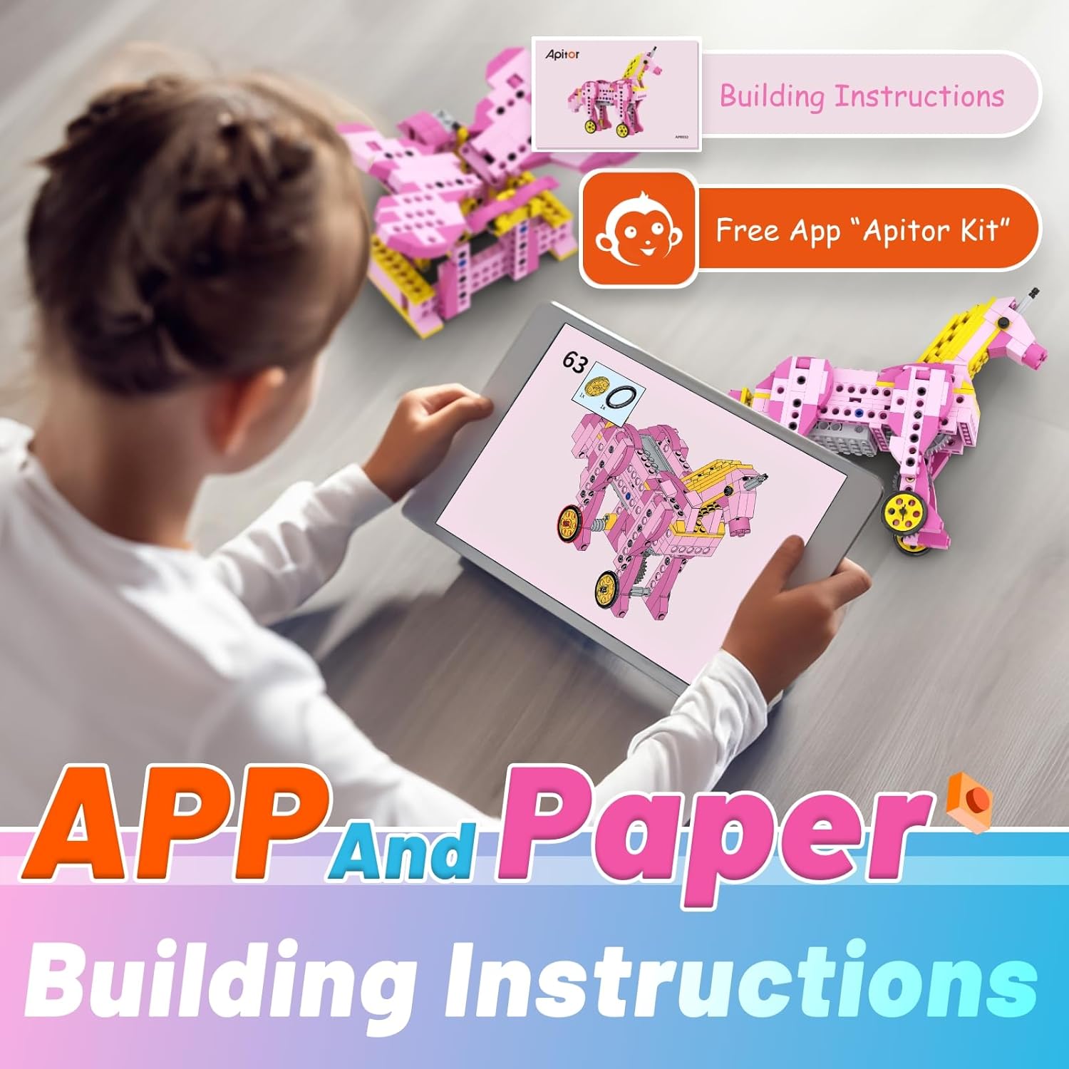 Apitor STEM Toys for Girls Gif – обзор и цена Science Robotics