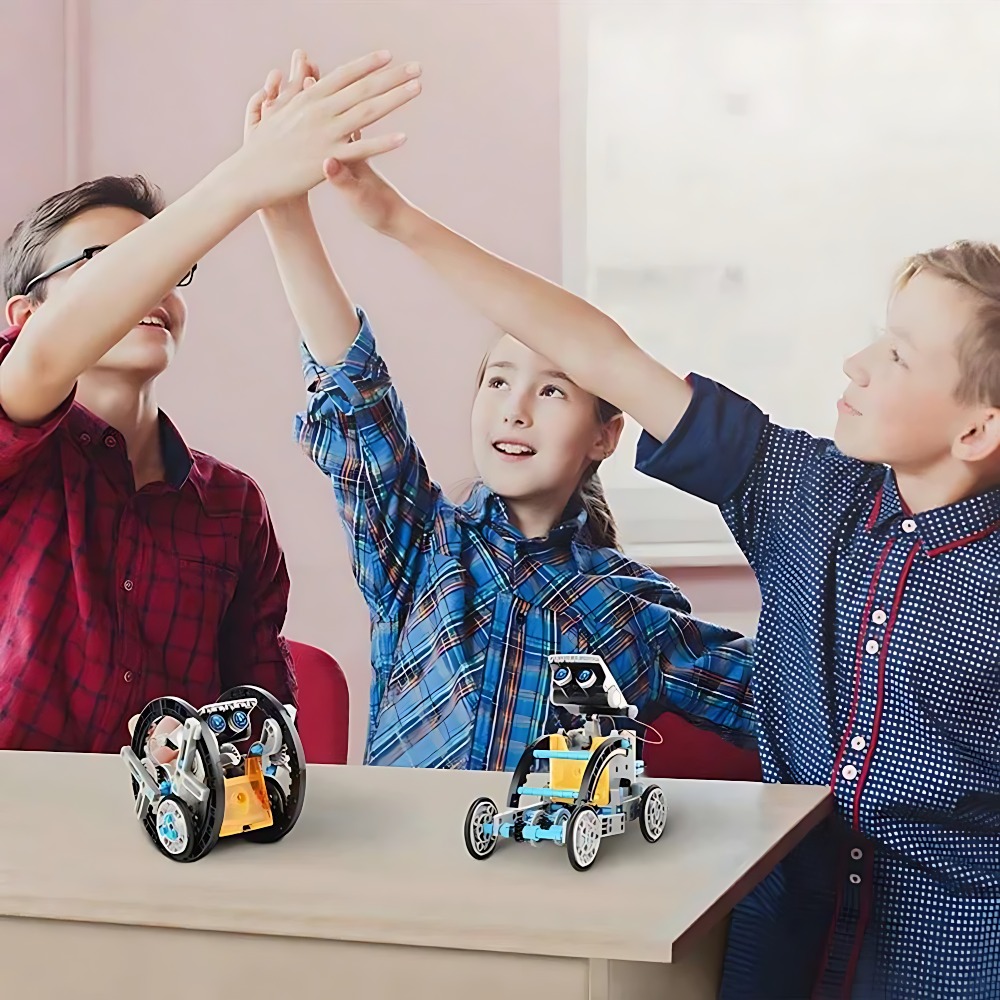 Solar Robot Building Blocks 12 – обзор и цена Science Robotics