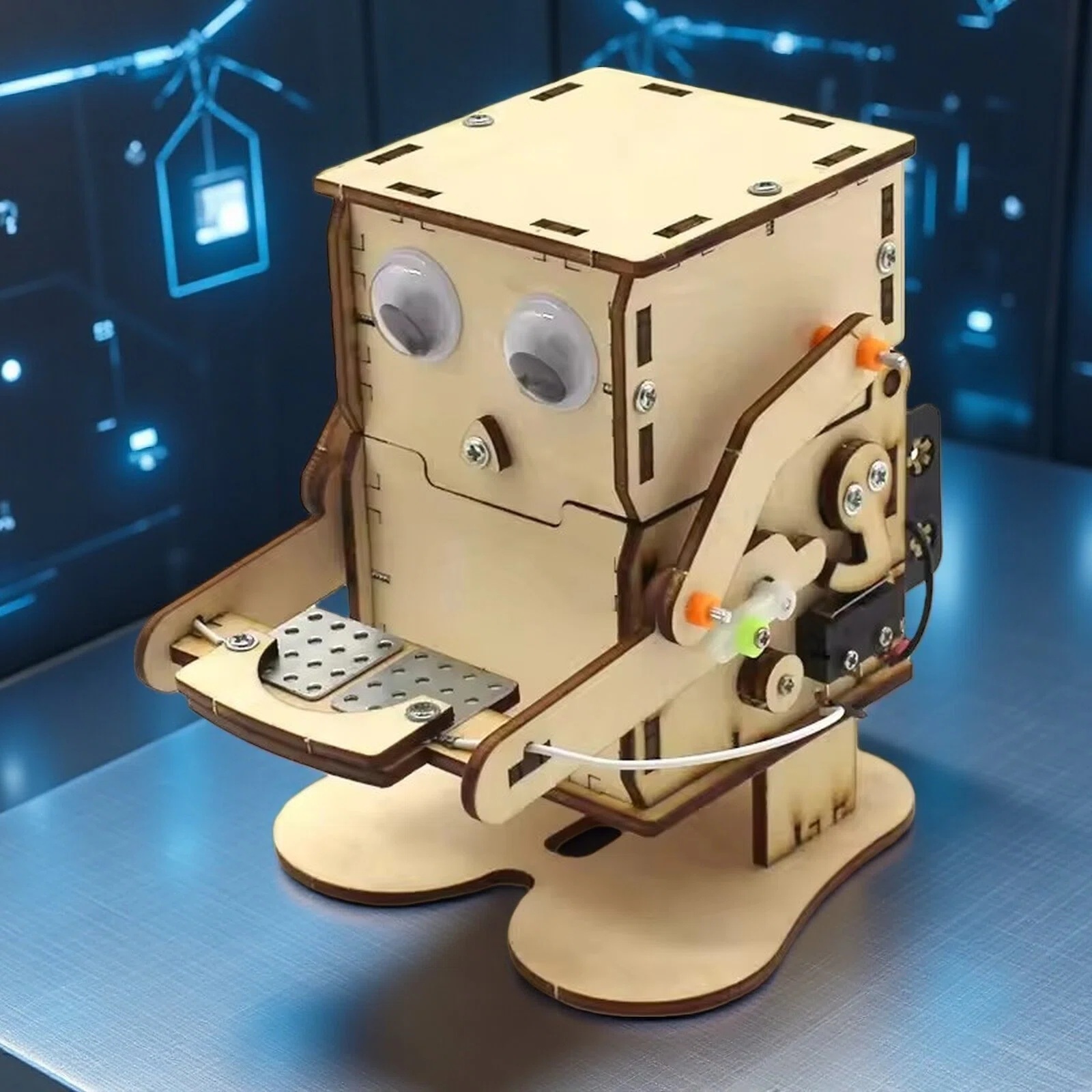 DIY Coin swallowing robot Coin – обзор и цена Science Diy Model