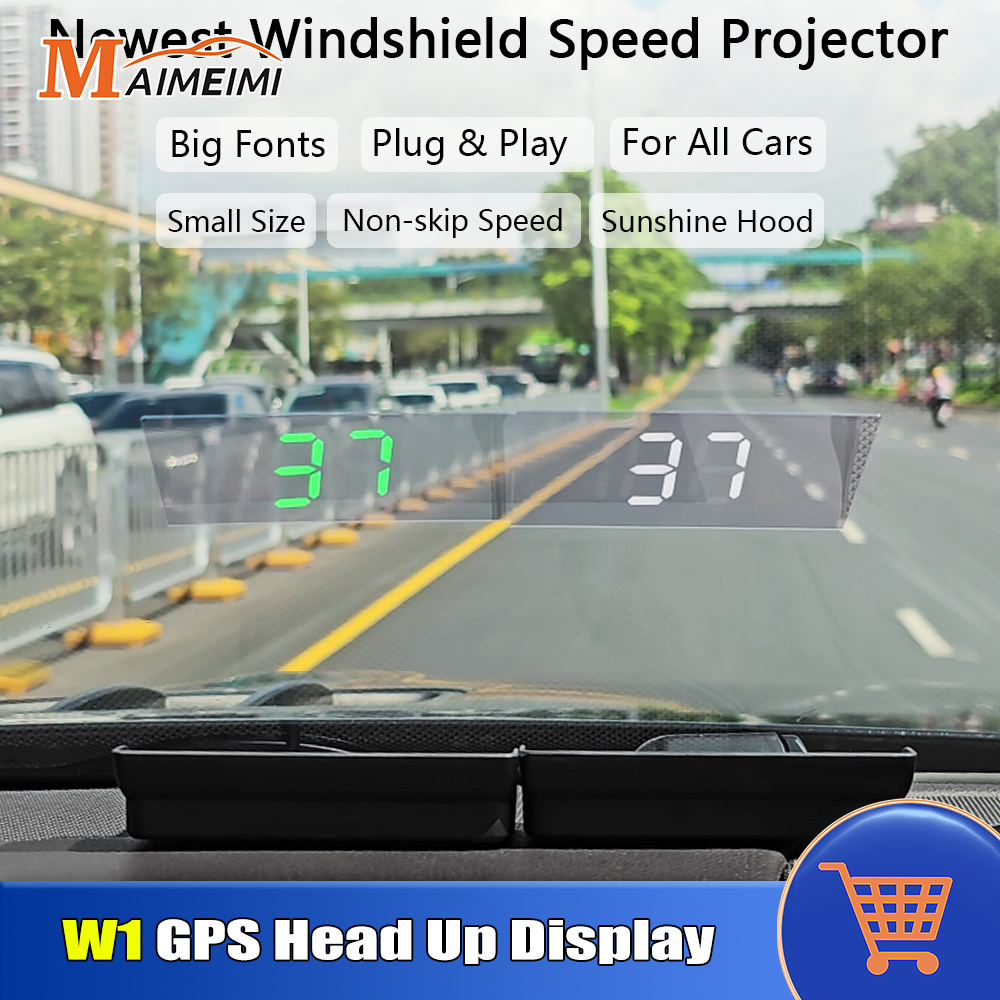 W1 Car HUD Head Up Display Win – обзор и цена Anemometer Wind Speed