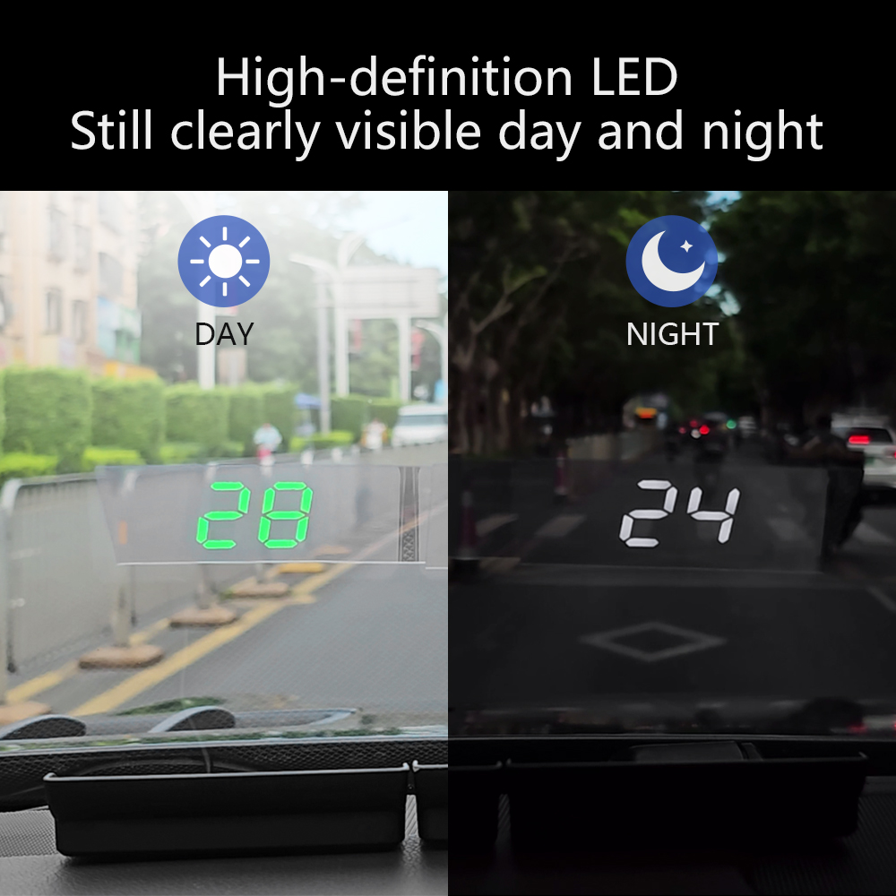 W1 Car HUD Head Up Display Win – обзор и цена Anemometer Wind Speed