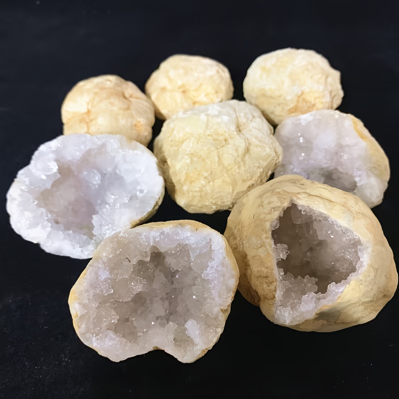 10pcs Natural Quartz Geode Egg – обзор и цена Geode Crystal Break