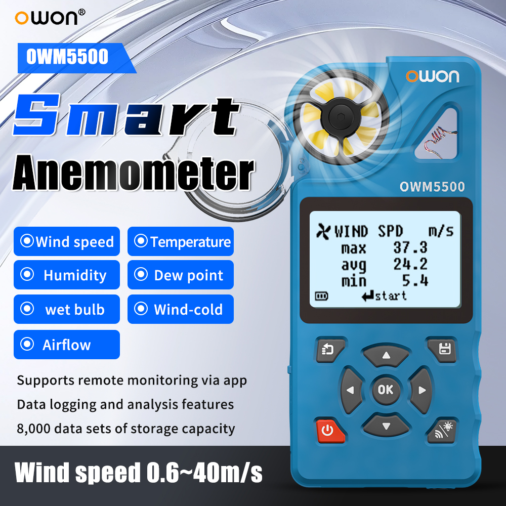 OWM5500 Digital Anemometer Han – обзор и цена Anemometer Wind Speed