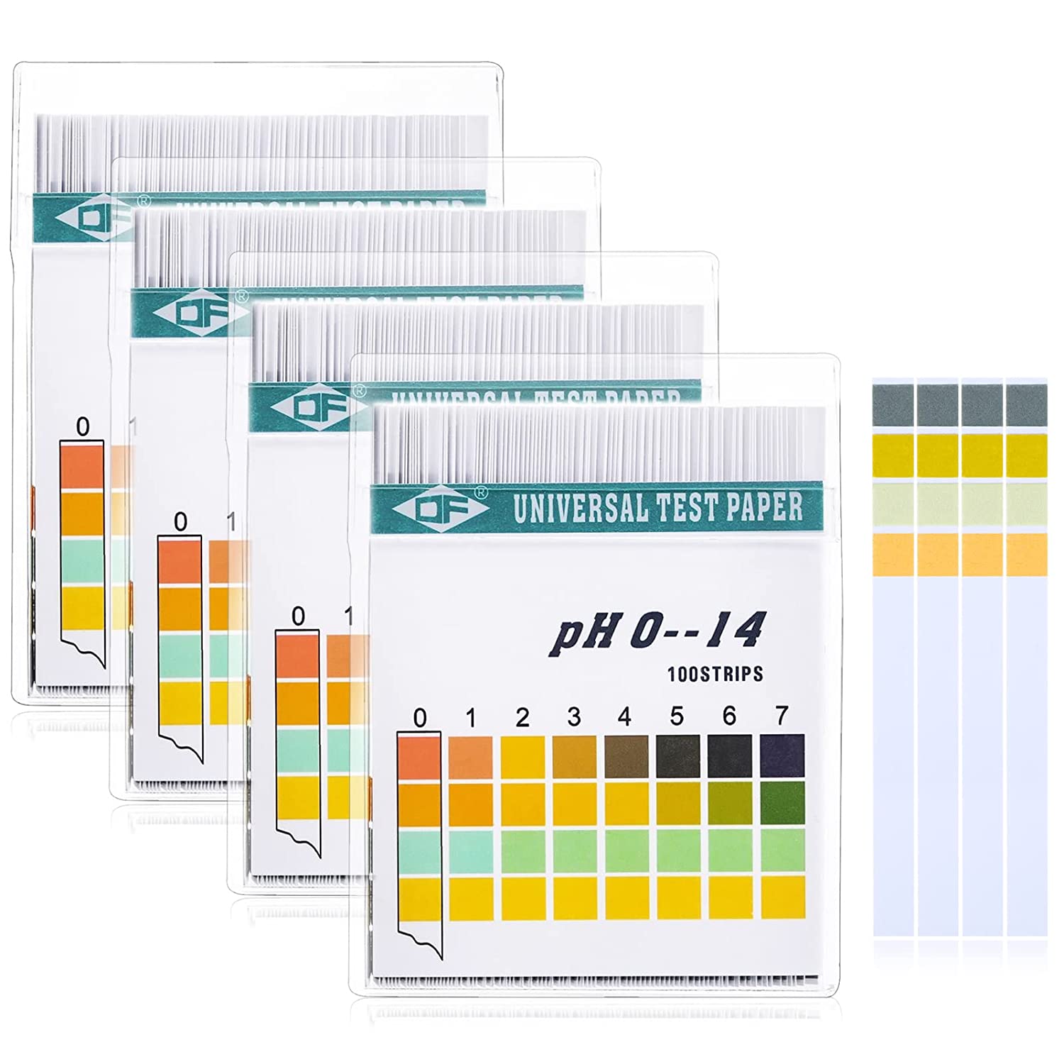 100 Strips 0-14 PH Alkaline Ac – обзор и цена Water Testing Kit