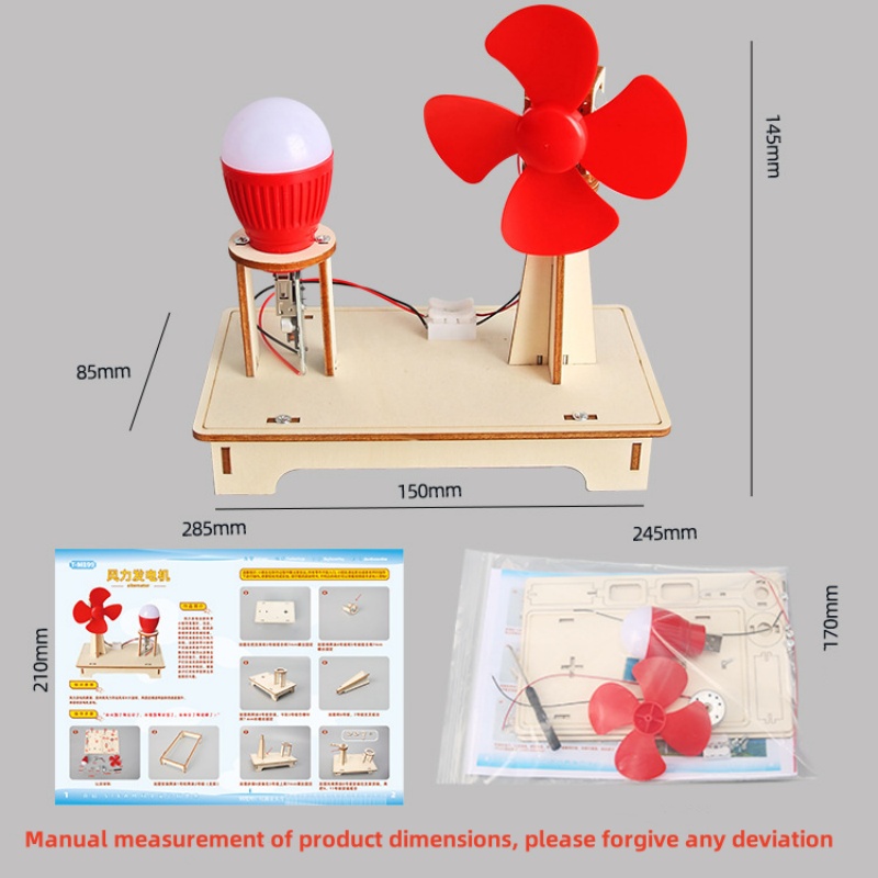 DIY Wooden Wind Turbine Model  – обзор и цена Science Diy Model