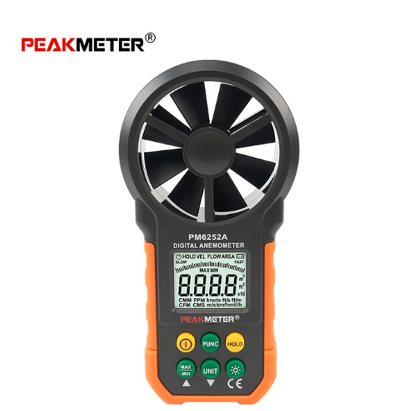 PEAKMETER PM6252A/PM6252B Digi – обзор и цена Anemometer Wind Speed