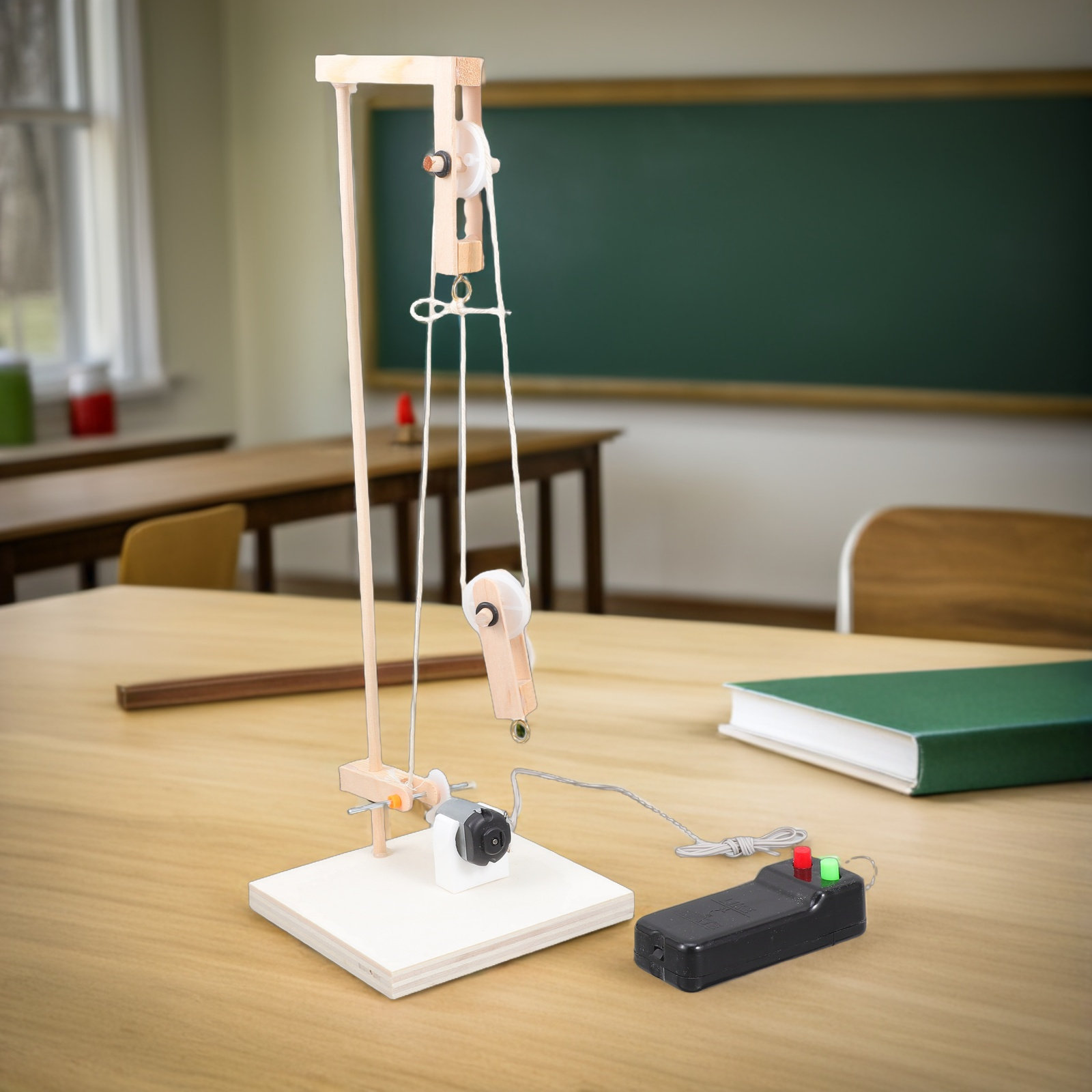 1Set DIY Pulley Crane Science  – обзор и цена Science Kit