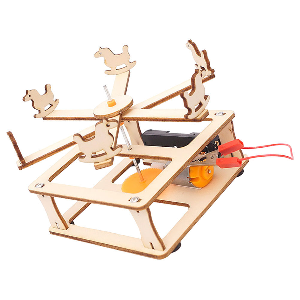 DIY Wooden Merry-Go-Round Asse – обзор и цена Science Diy Model