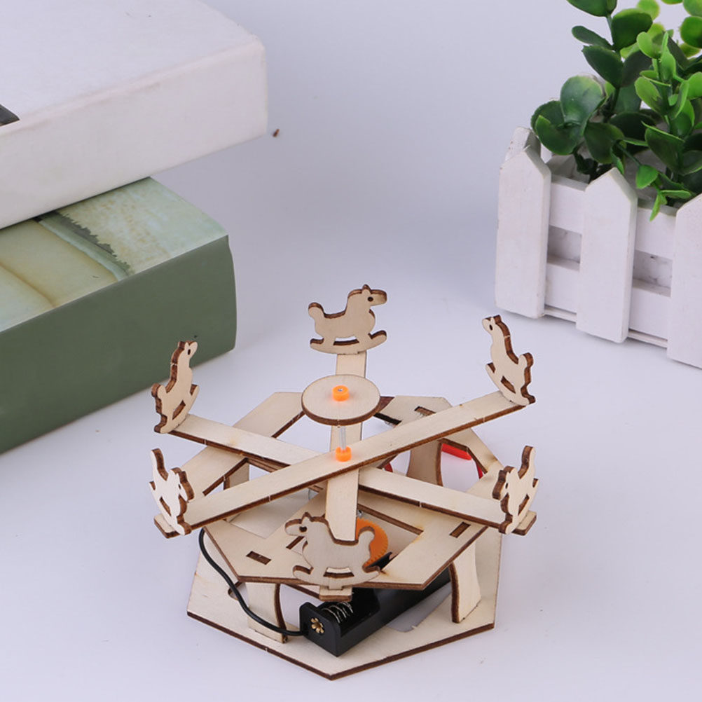 DIY Wooden Merry-Go-Round Asse – обзор и цена Science Diy Model