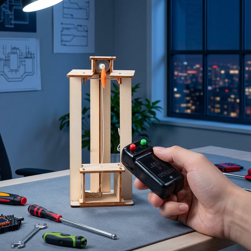 DIY Electric Elevator Lift Mod – обзор и цена Science Diy Model
