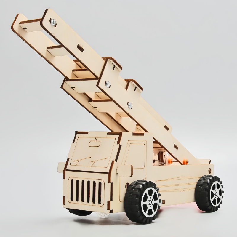 DIY Wood Ladder Fire Truck Mod – обзор и цена Science Diy Model