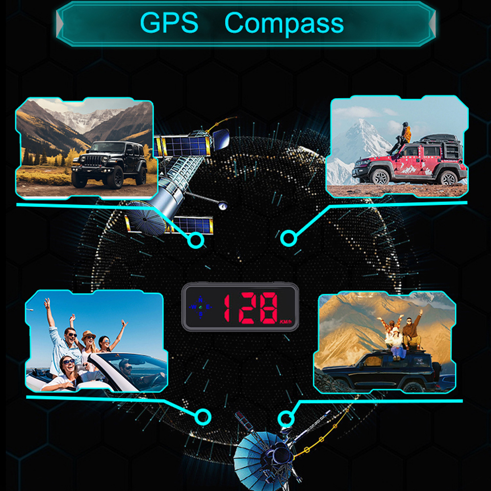 GPS Digital Speedometer Car He – обзор и цена Anemometer Wind Speed