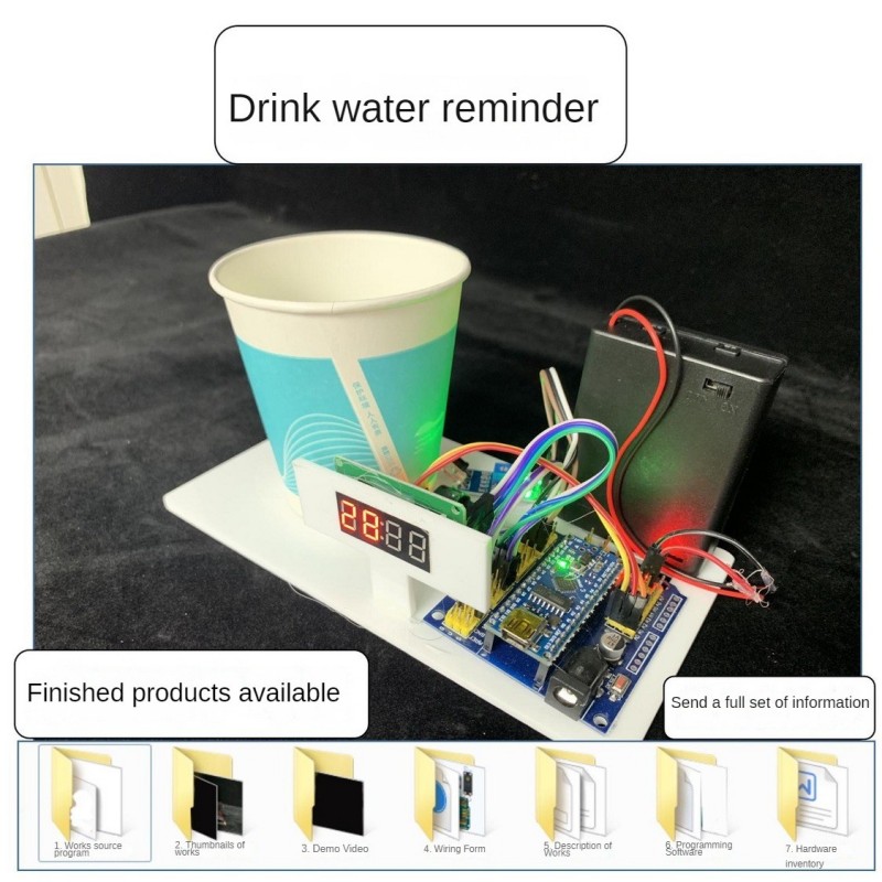 Drink Water Reminder Robot Han – обзор и цена Science Robotics