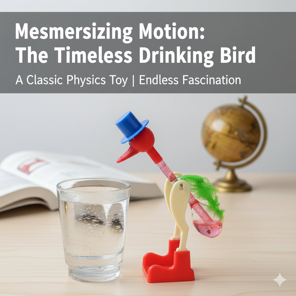 Drinking Bird Toy Automatic Bo – обзор и цена Science Bob