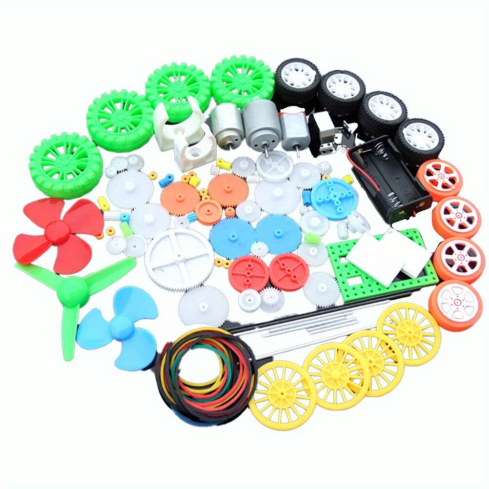 112pcs DC Motor Kit Electric M – обзор и цена Science Kit