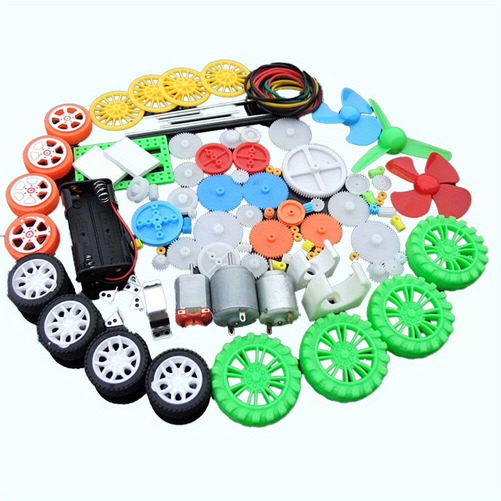 112pcs DC Motor Kit Electric M – обзор и цена Science Kit
