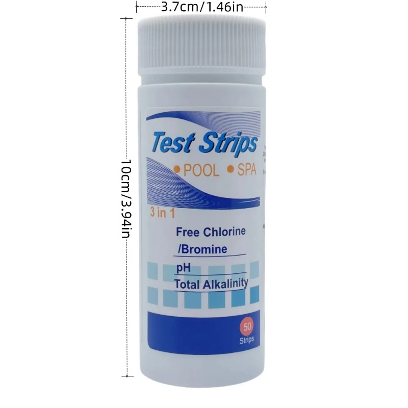 Chlorine PH Test Strips SPA Sw – обзор и цена Water Testing Kit
