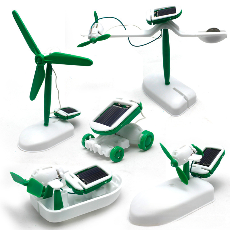 6-In-1 Solar-Power Robot Kit A – обзор и цена Science Robotics