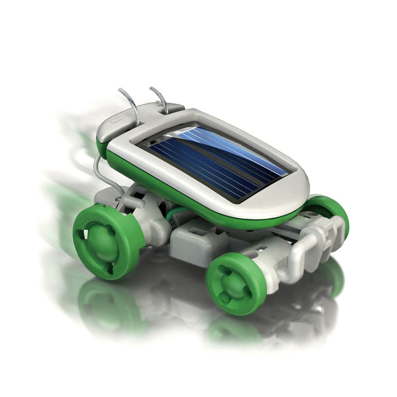 6-In-1 Solar-Power Robot Kit A – обзор и цена Science Robotics
