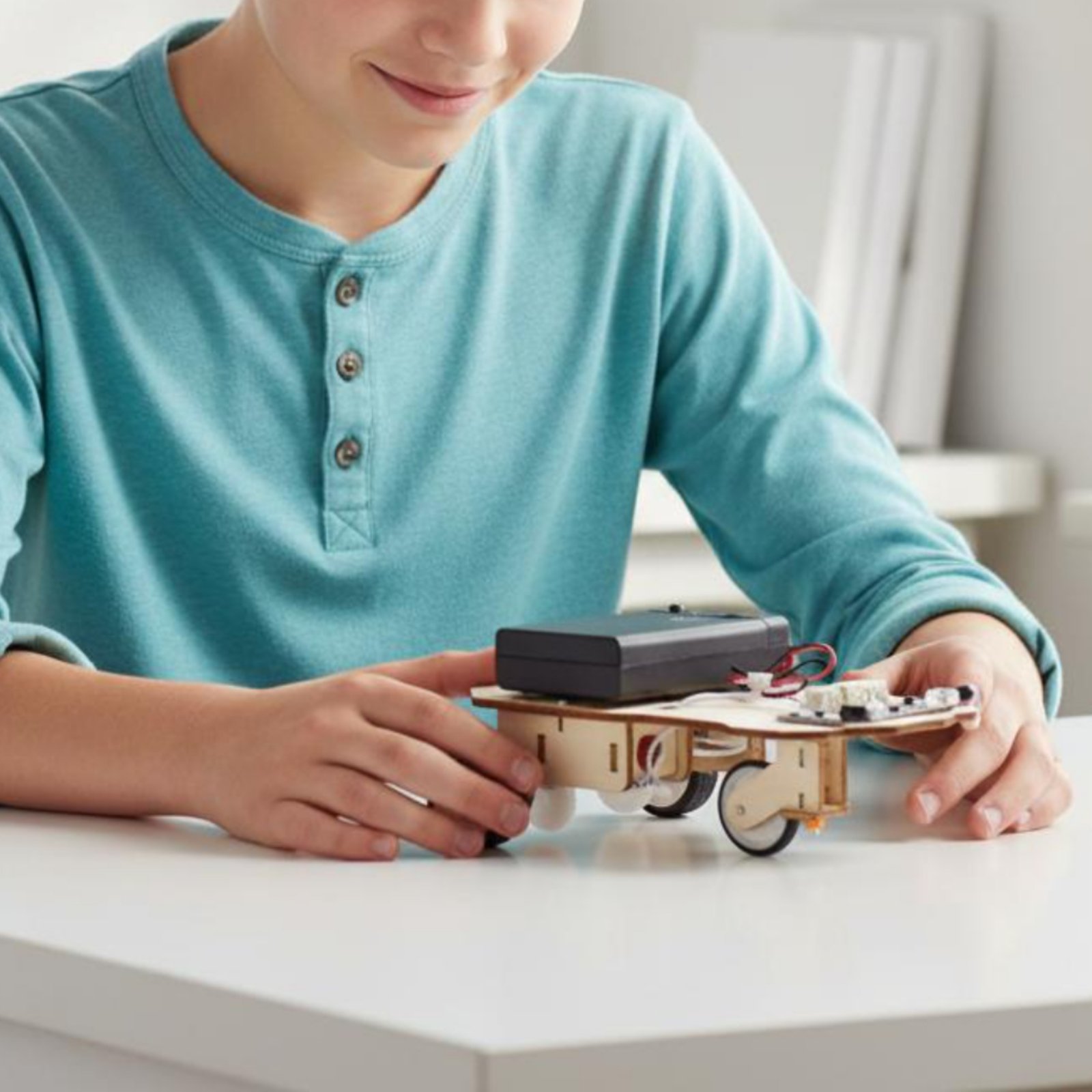 Wooden Intelligent Vehicle Kit – обзор и цена Science Robotics